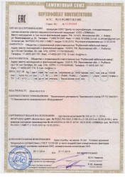 Таможенный сертификат ПННК 1х0,2