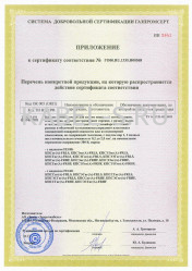 Сертификат соответствия системы добровольной сертификации ГАЗПРОМ КПСЭнг(А)-FRLS 1х2х0,2 Сертификат соответствия системы добровольной сертификации ГАЗПРОМ КПСЭнг(А)-FRLS 1х2х0,2