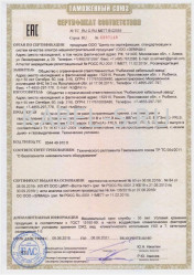 Таможенный сертификат ВВГнг-FRLS 4х35 Таможенный сертификат ВВГнг-FRLS 4х35