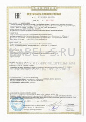 Таможенный сертификат КГВЭВ 2х1 Таможенный сертификат КГВЭВ 2х1