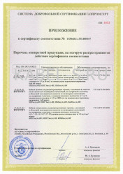 Сертификат соответствия системы добровольной сертификации ГАЗПРОМ ППГнг-HF 5х16 Сертификат соответствия системы добровольной сертификации ГАЗПРОМ ППГнг-HF 5х16