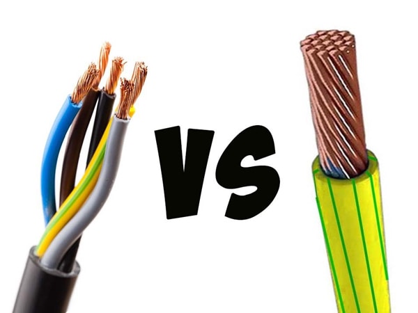 В чем отличие провода от кабеля?