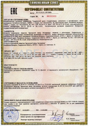 Таможенный сертификат ВПП 25