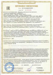 Таможенный сертификат ВВГЭнг-LS 2х70 Таможенный сертификат ВВГЭнг-LS 2х70