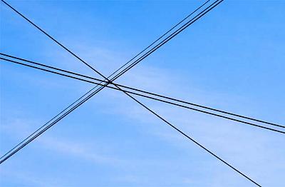 Пересечение кабеля